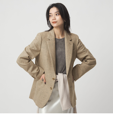 ＜SEASONAL COLLECTION＞テーラード 2ボタン ジャケット