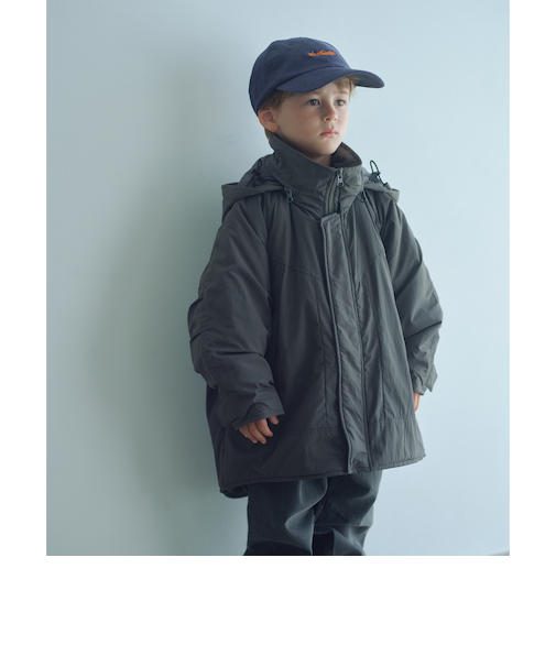 【別注】<WILD THINGS>ショート モンスターパーカー / キッズ  110cm-130cm