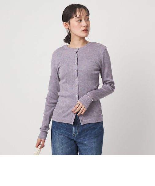 メランジ 2WAY カーディガン