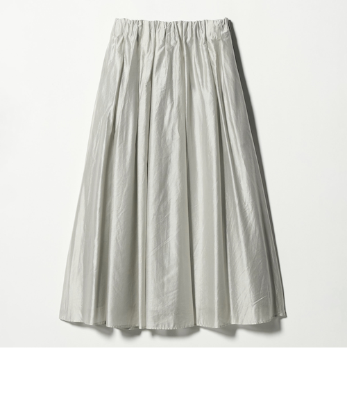 size SHORTあり］チンツシアー ギャザー スカート｜グリーンレーベル