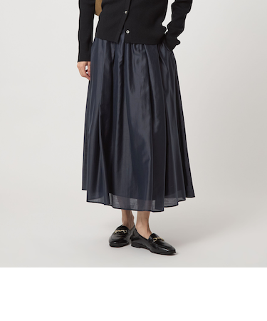 ［size SHORTあり］チンツシアー ギャザー スカート