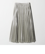 ハクプリント プリーツ スカート