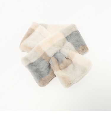 チェック マフラー / キッズ