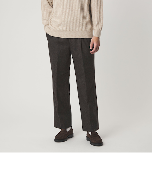 DC W/N 2プリーツ ワイド スラックス｜グリーンレーベル リラクシング