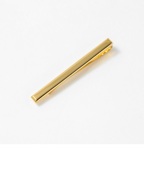 ＜MILLESIME＞ラウンド スクエア タイバー ネクタイピン