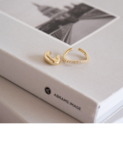 【WEB限定】2本セット イヤーカフ(キュービックジルコニア) / イヤカフ