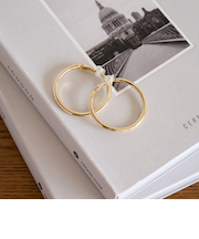 【WEB限定】フープ イヤリング