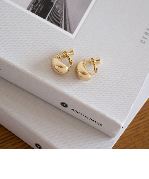 【WEB限定】ドロップモチーフ イヤリング