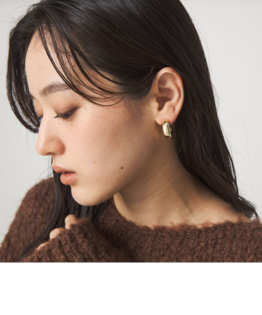 【WEB限定】チューブ ライン フープピアス 2