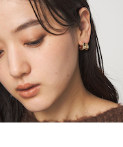 【WEB限定】メルティ プレート ピアス