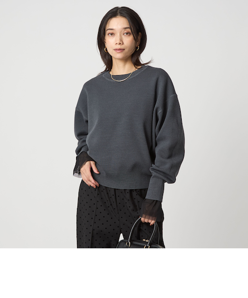 W/AC パフニット プルオーバー ウォッシャブル