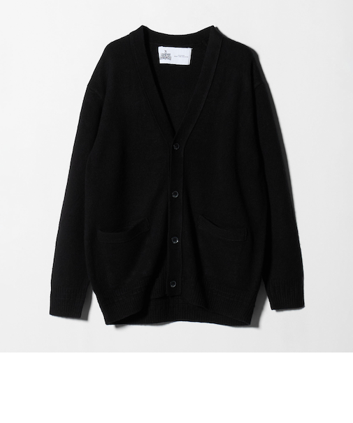 ハミルトン ウール ナイロン カーディガン