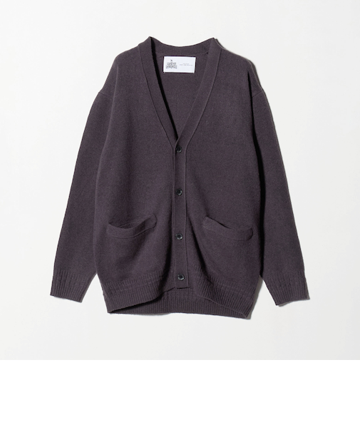 ハミルトン ウール ナイロン カーディガン