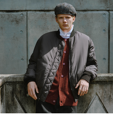 【別注】<ALPHA INDUSTRIES>GLR MA-1 フライトジャケット ブルゾン