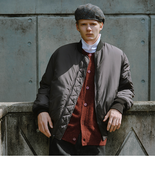 【別注】<ALPHA INDUSTRIES>GLR MA-1 フライトジャケット ブルゾン