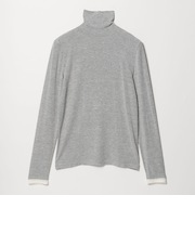 ベアテン フェイクレイヤード タートルネック プルオーバー