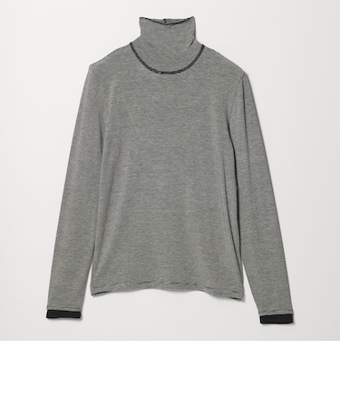 ベアテン フェイクレイヤード タートルネック プルオーバー