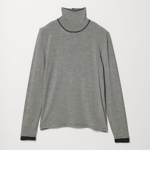 ベアテン フェイクレイヤード タートルネック プルオーバー