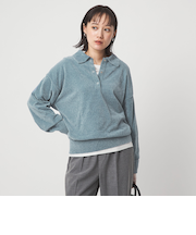 モールヤーン ポロニット プルオーバー ウォッシャブル