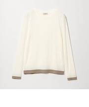 ベアテン フェイクレイヤード クルーネック プルオーバー