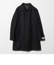 ウールカシミヤ バルカラーコート ステンカラーコート