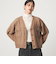 【WEB限定】＜at ease＞ダブルポケット ニット カーディガン