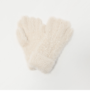 ケーブル ニットグローブ / 手袋  / キッズ