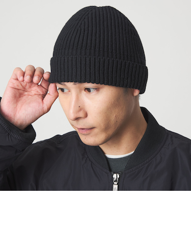 ＜Barbour＞mosely beanie ニットキャップ