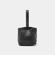 シボ レザーライク ハンドバッグ