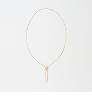 オーバルカラー スライド Yネックレス