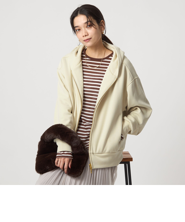 ウラキモウ ジップ フーディー