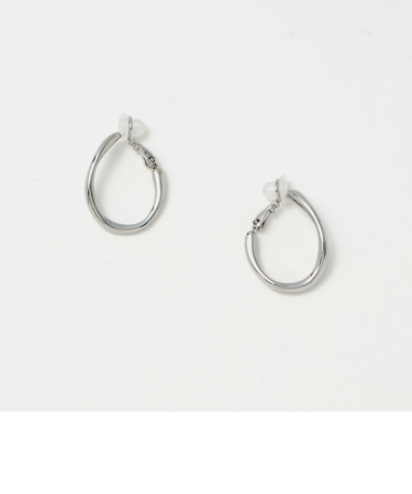 ドロップフープ ウェーブ イヤリング