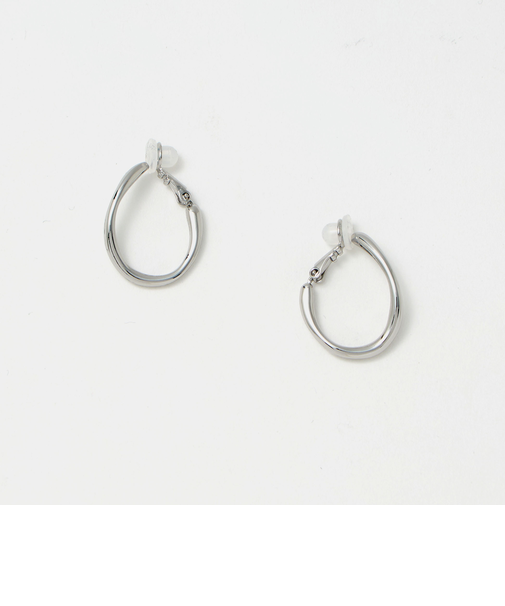 ドロップフープ ウェーブ イヤリング