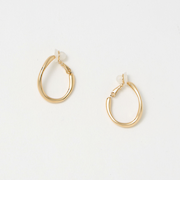 ドロップフープ ウェーブ イヤリング