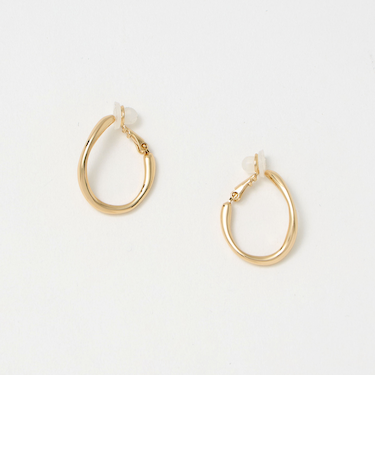 ドロップフープ ウェーブ イヤリング