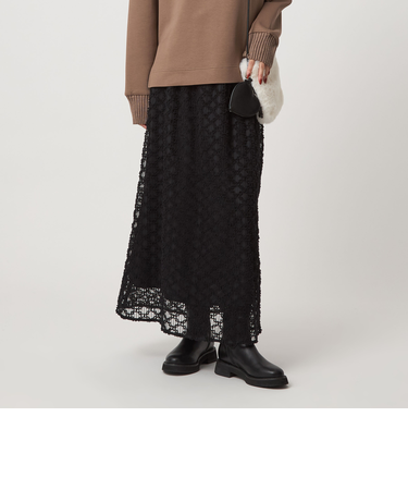 シアー シシュウ フレア スカート