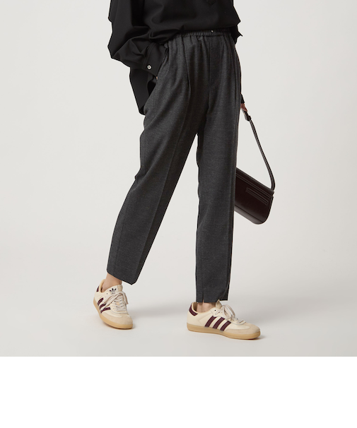 ［size SHORT/TALLあり］ライト サキソニー テーパード パンツ ウォッシャブル