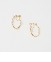 ドロップフープ イヤリング