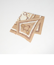 プリント スクエアストール