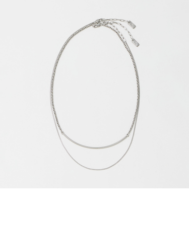 3WAY バー&チェーン ネックレス