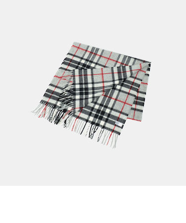 ＜MOON＞チェック 50 マフラー