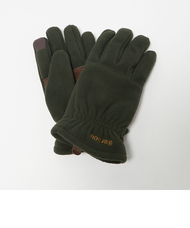 ＜Barbour＞フリース グローブ -タッチスクリーン-
