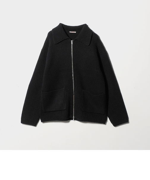 ＜RYE TENDER＞JEROME JKT フルジップ ニット ブルゾン
