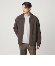 ＜RYE TENDER＞JEROME JKT フルジップ ニット ブルゾン