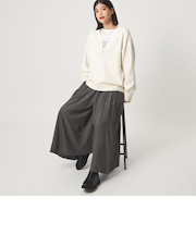 【WEB限定】＜at ease＞キュロット パンツ