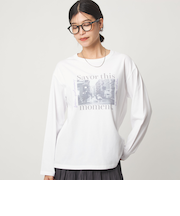 【WEB限定】＜at ease＞アソート フォト  ロングスリーブ カットソー