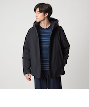 T/W フード ダウン ブルゾン