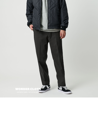 WONDER CLOTH ワイド ユーティリティ―パンツ イージーパンツ W2 -ストレッチ-