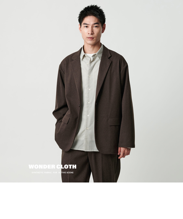 WONDER CLOTH カジュアル ジャケット -ストレッチ-