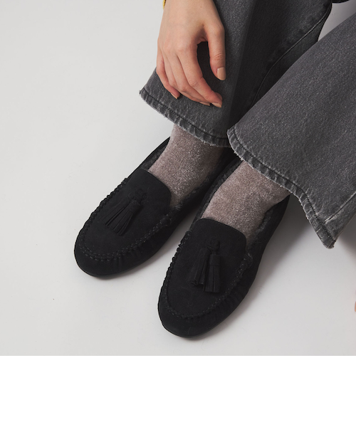 WEB限定】ウォームタッセル モカシン 撥水｜グリーンレーベル